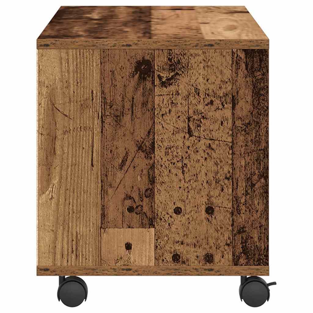TV-skab 90 x 35 x 40.5 cm Brun Konstrueret træ