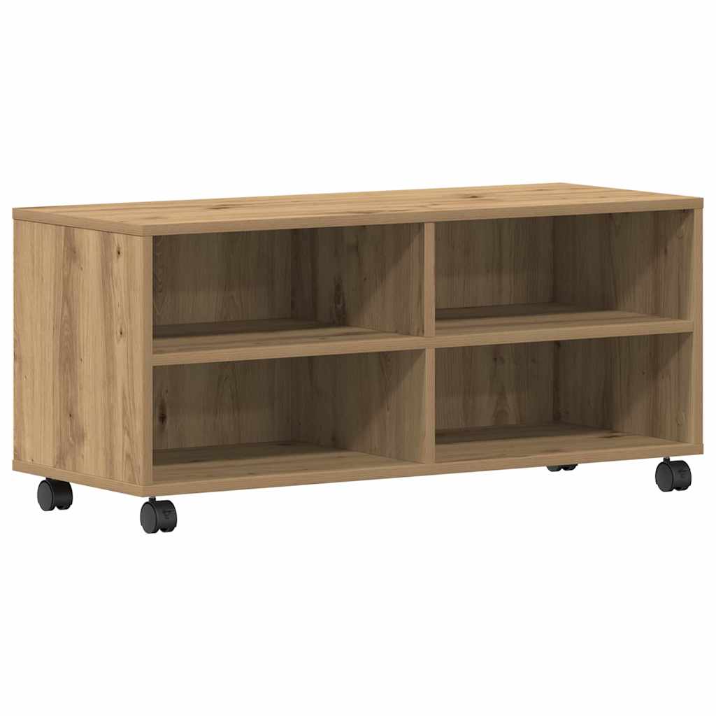 TV-skab 90 x 35 x 40.5 cm Brun Konstrueret træ