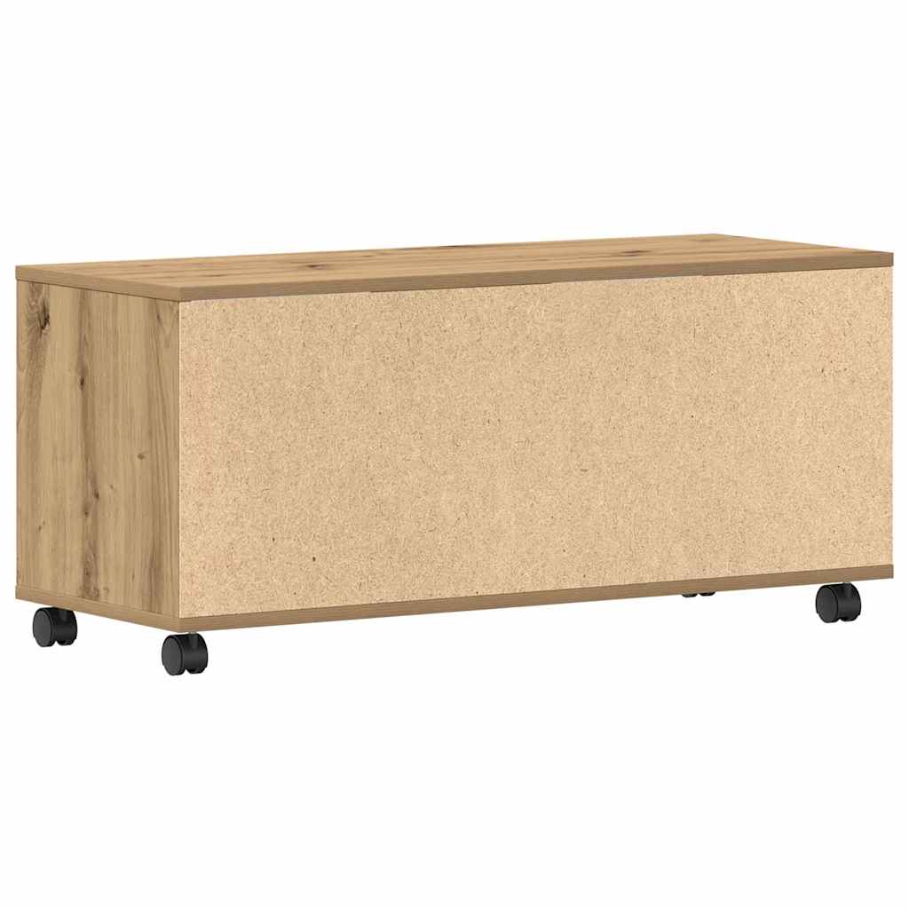 TV-skab 90 x 35 x 40.5 cm Brun Konstrueret træ
