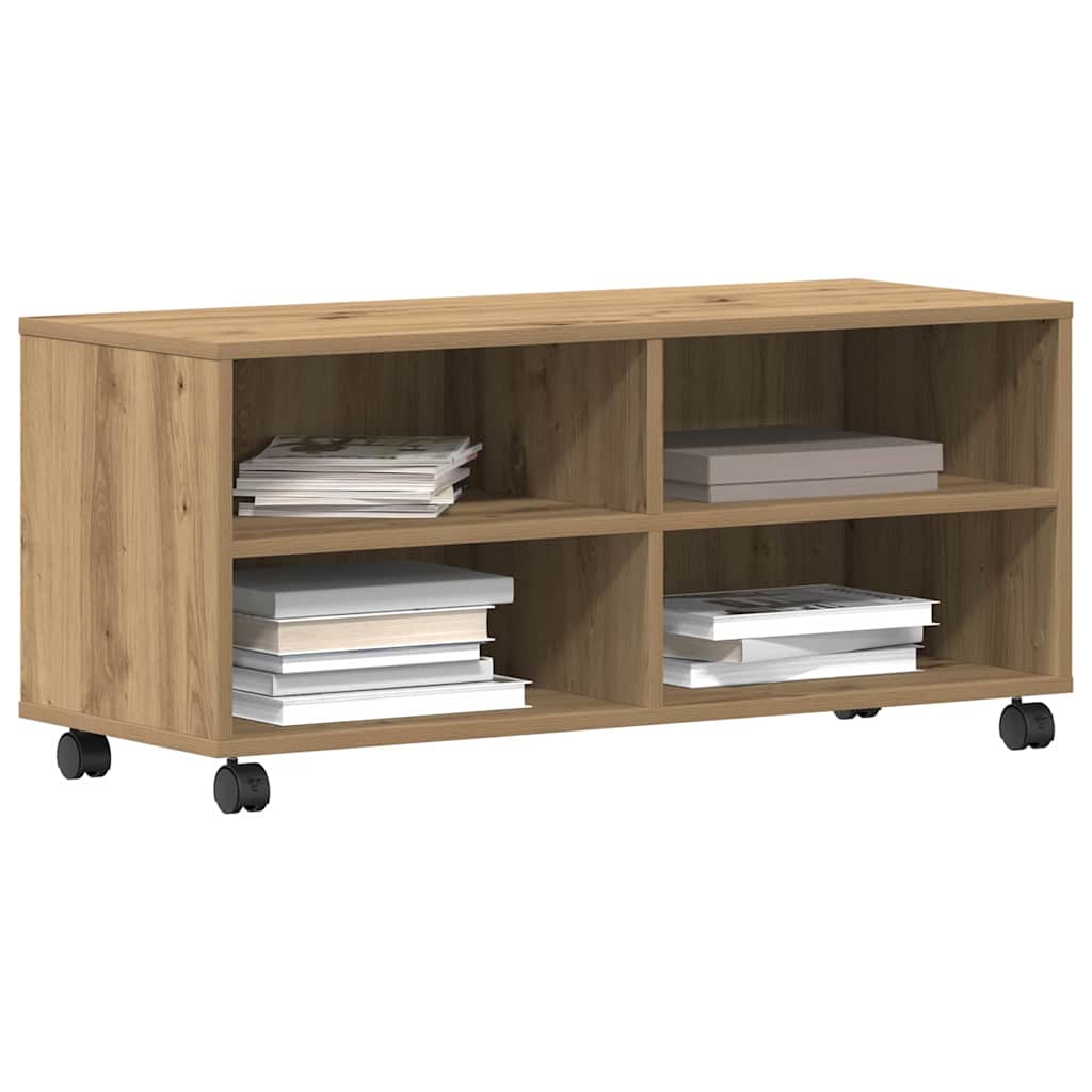 TV-skab 90 x 35 x 40.5 cm Brun Konstrueret træ