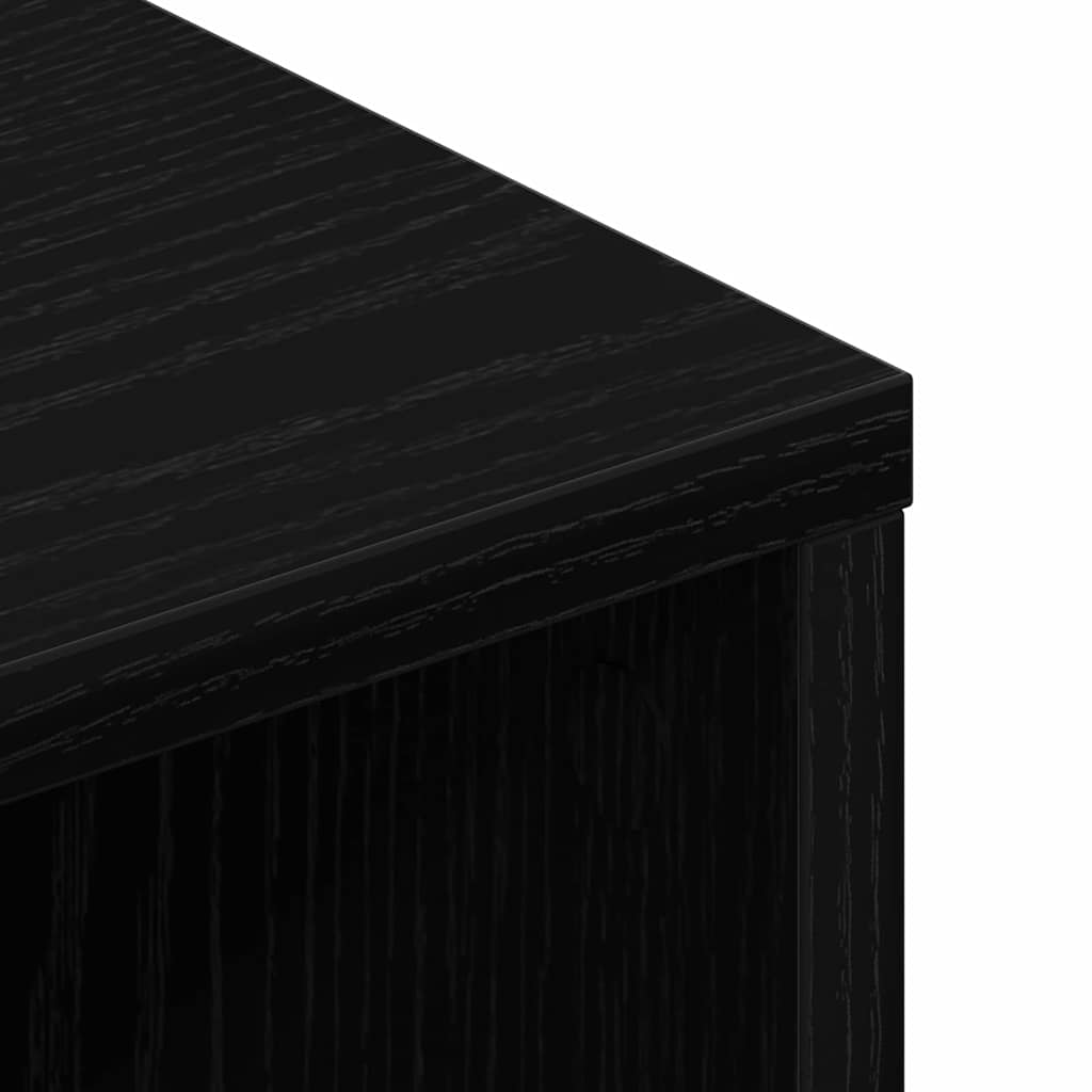 TV-skab 90 x 35 x 40.5 cm Sort Konstrueret træ