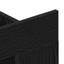 TV-skab 152 x 22 x 113 cm Sort eg Konstrueret træ