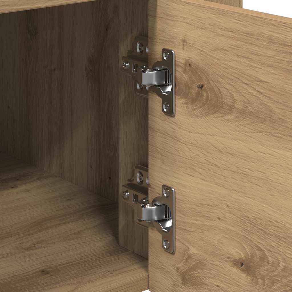 Køkkenvogn artisan eg 60 x 45 x 80 cm Konstrueret træ