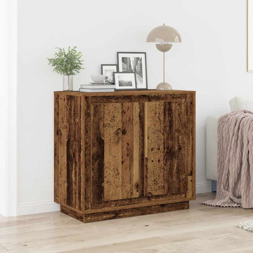 Sideboard Gammelt træ 80 x 40 x 75 cm Konstrueret træ