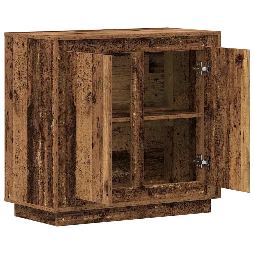 Sideboard Gammelt træ 80 x 40 x 75 cm Konstrueret træ