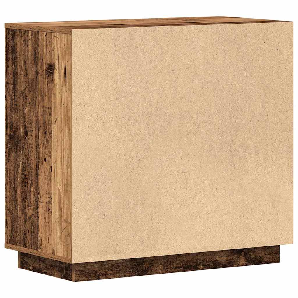 Sideboard Gammelt træ 80 x 40 x 75 cm Konstrueret træ