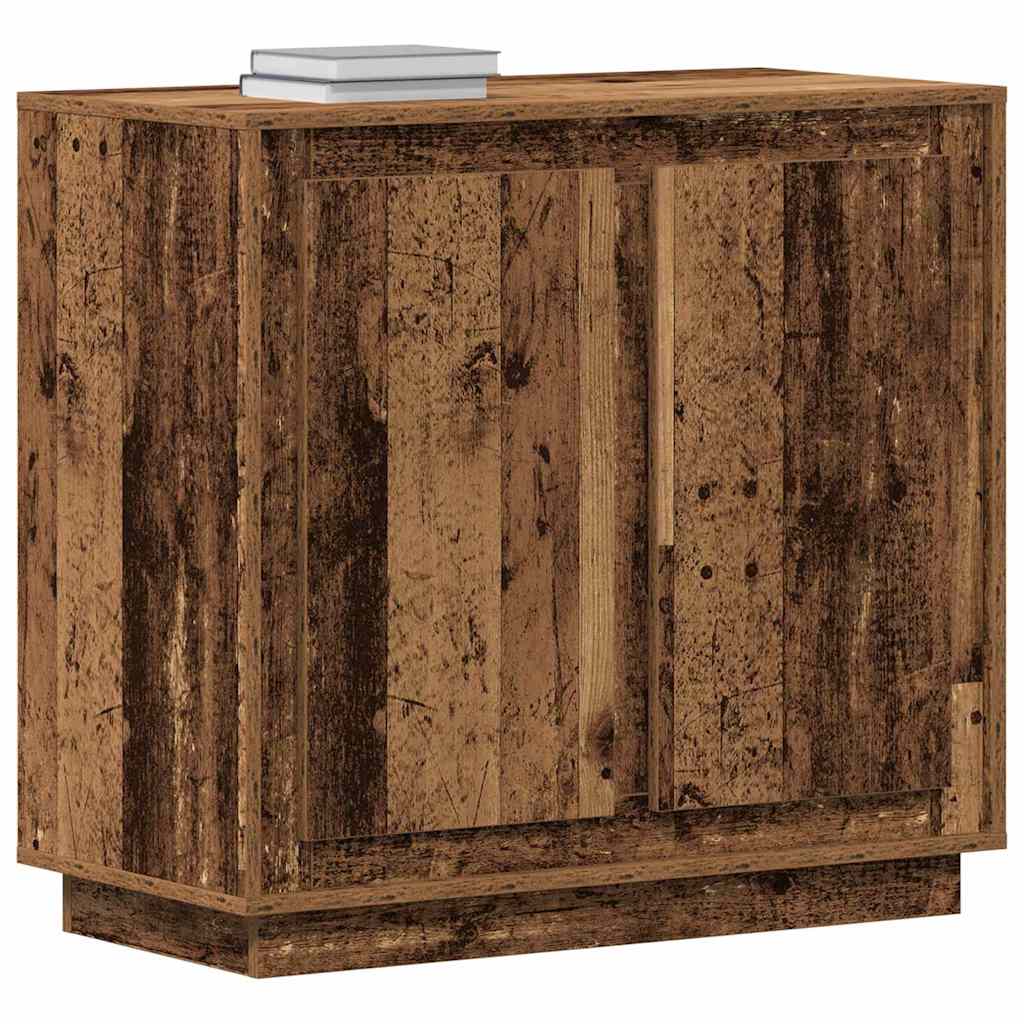 Sideboard Gammelt træ 80 x 40 x 75 cm Konstrueret træ