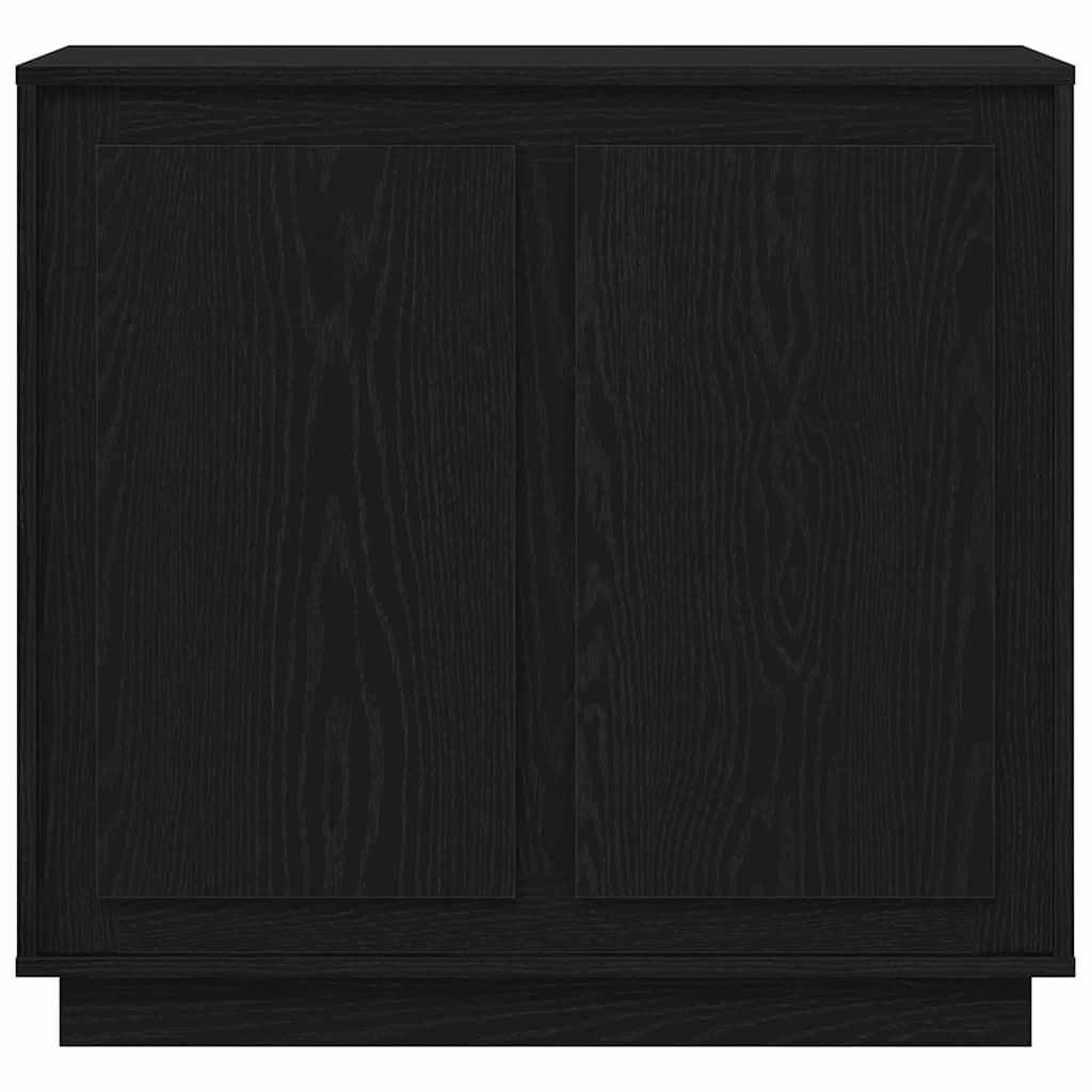 Sideboard Sort eg 80 x 40 x 75 cm Konstrueret træ