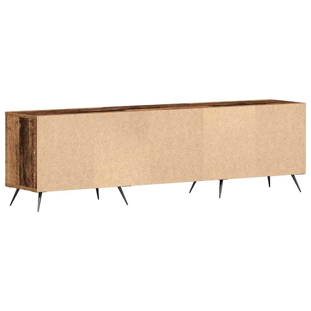 TV-skab 150 x 30 x 44,5 cm Gammelt træ Konstrueret træ