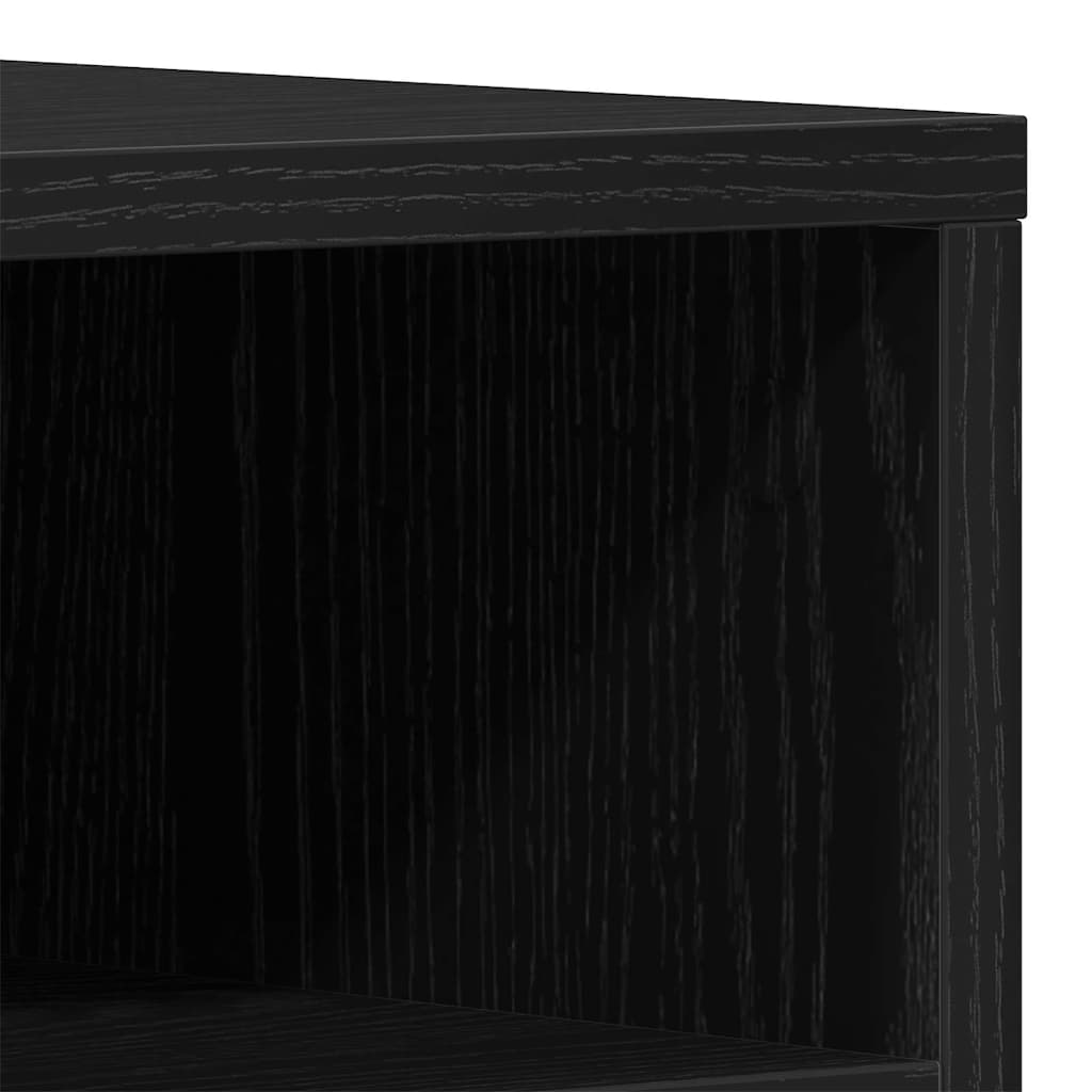 TV-skab 150 x 30 x 44,5 cm Sort eg Konstrueret træ