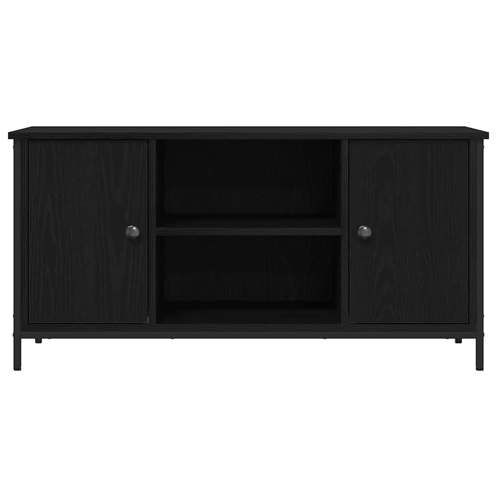 TV-skab 100 x 40 x 50 cm Sort eg Konstrueret træ