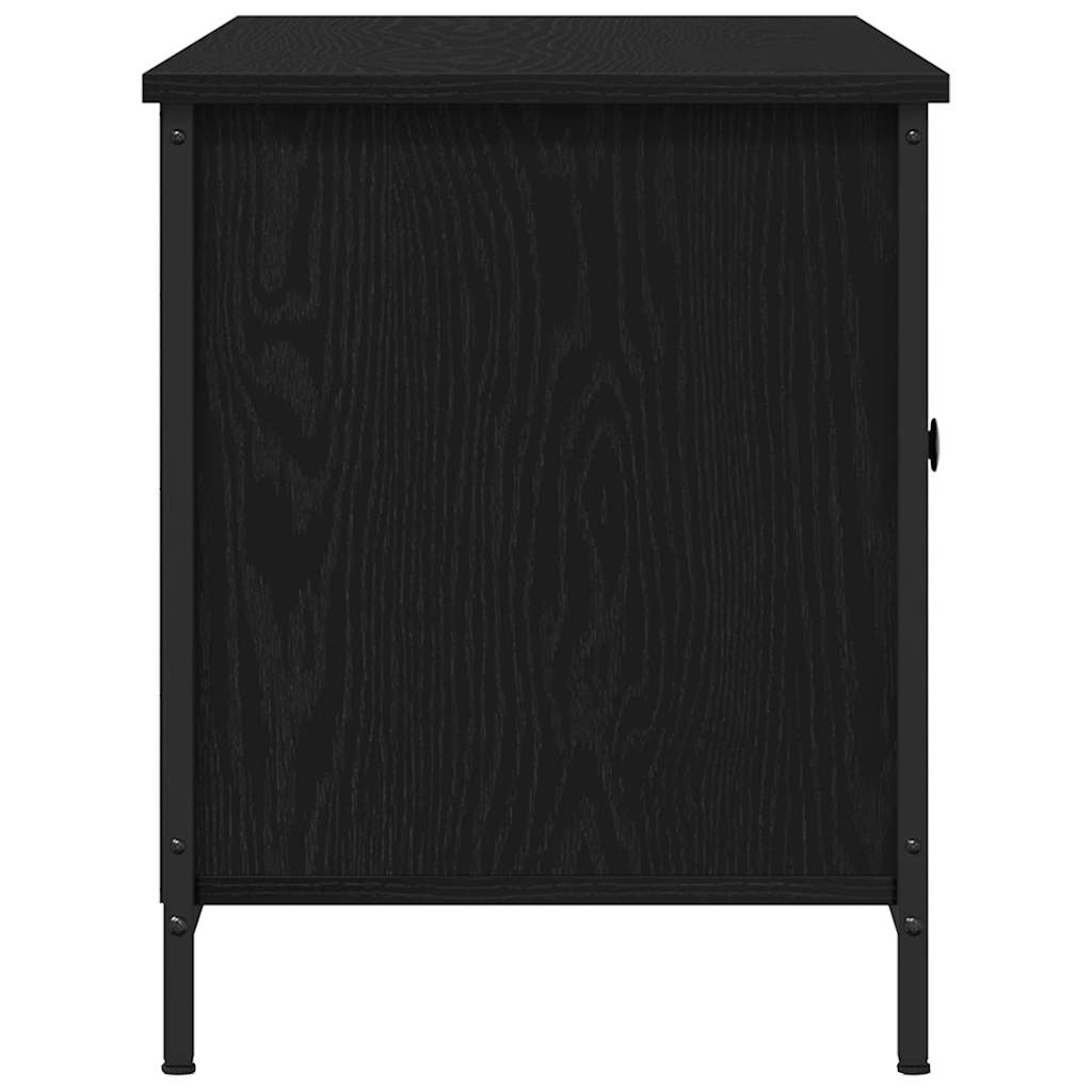 TV-skab 100 x 40 x 50 cm Sort eg Konstrueret træ