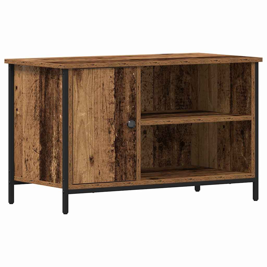 TV-skab 80 x 40 x 50 cm Gammelt træ Konstrueret træ