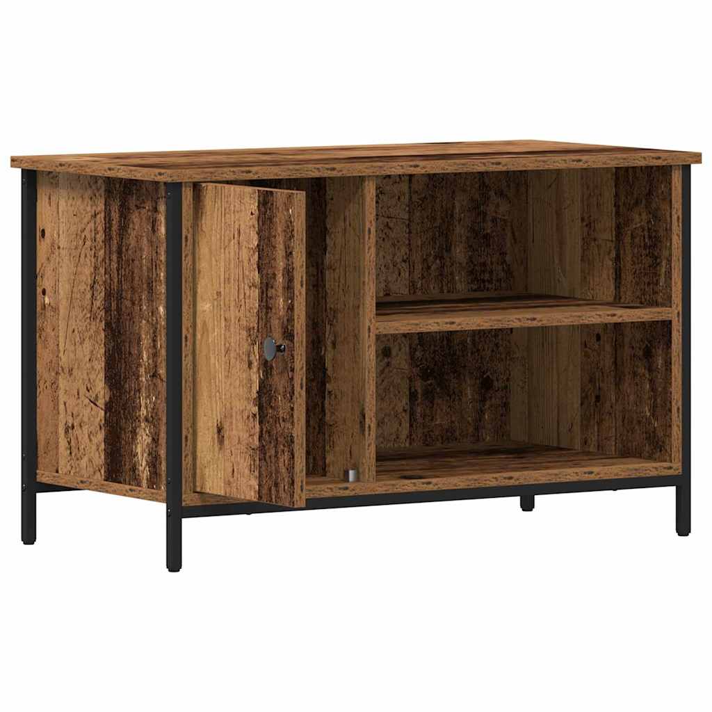 TV-skab 80 x 40 x 50 cm Gammelt træ Konstrueret træ