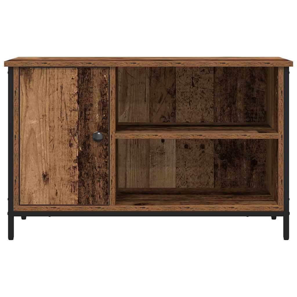 TV-skab 80 x 40 x 50 cm Gammelt træ Konstrueret træ