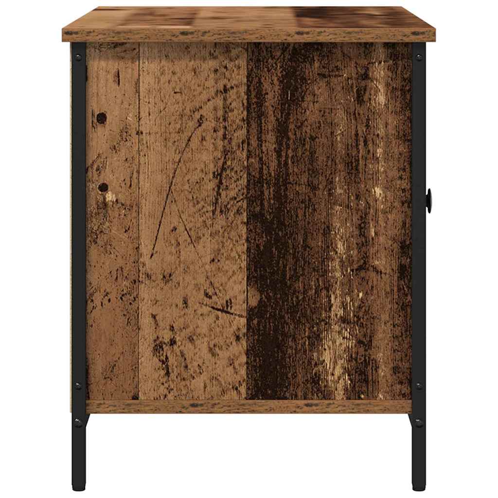 TV-skab 80 x 40 x 50 cm Gammelt træ Konstrueret træ