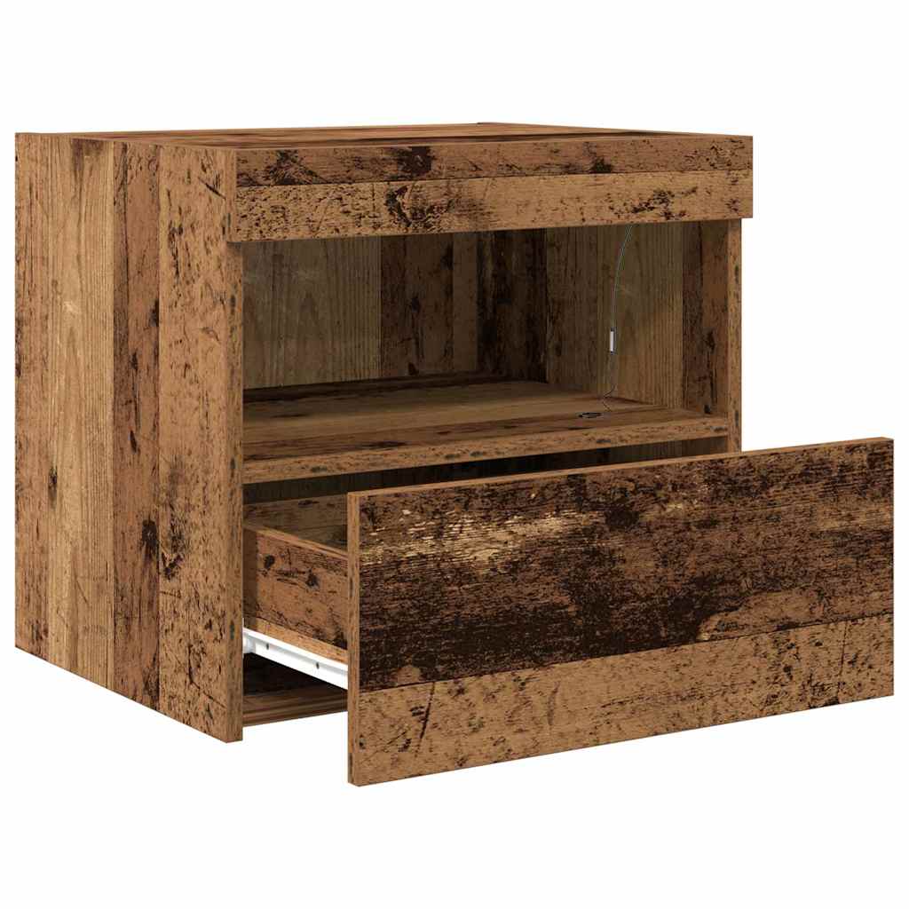 Natskab Gammelt træ 50 x 40 x 45 cm Konstrueret træ