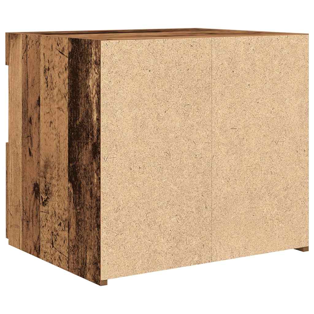 Natskab Gammelt træ 50 x 40 x 45 cm Konstrueret træ