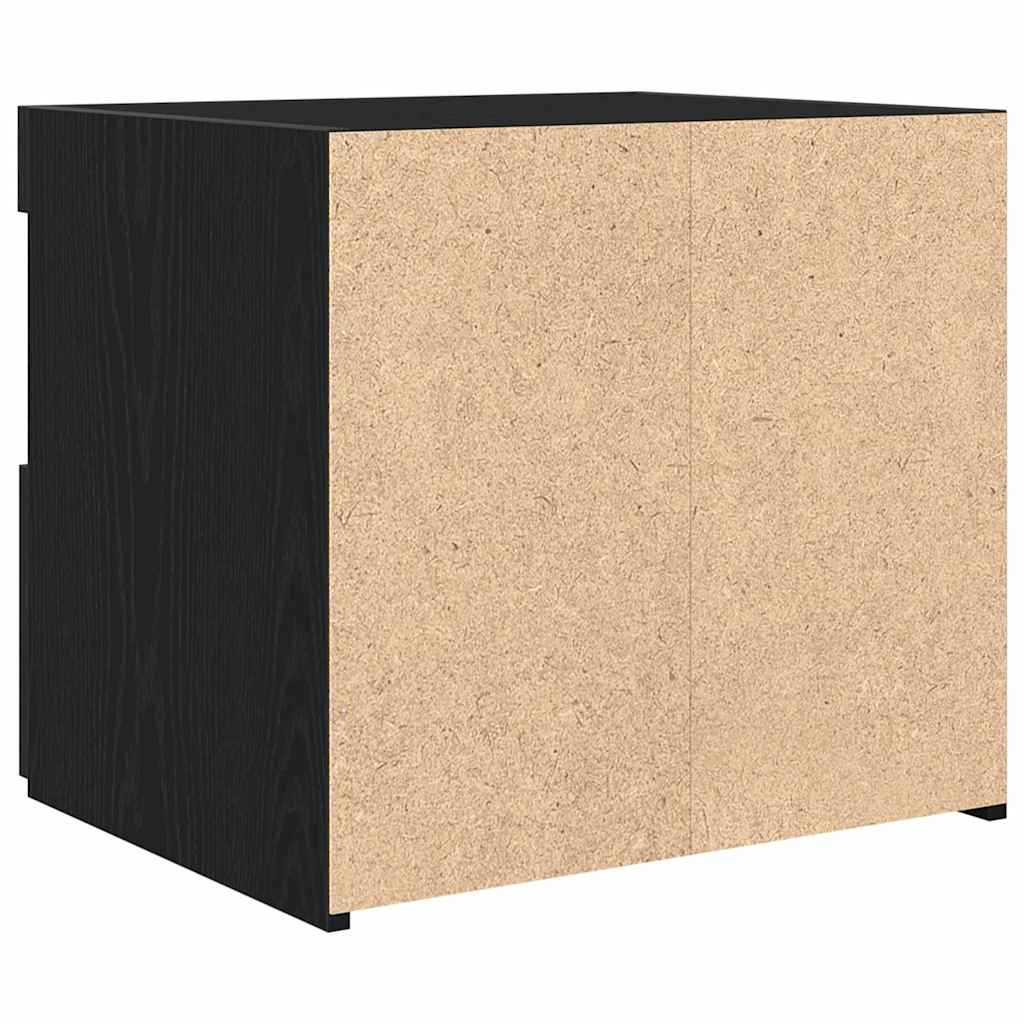 Natskab Sort eg 50 x 40 x 45 cm Konstrueret træ