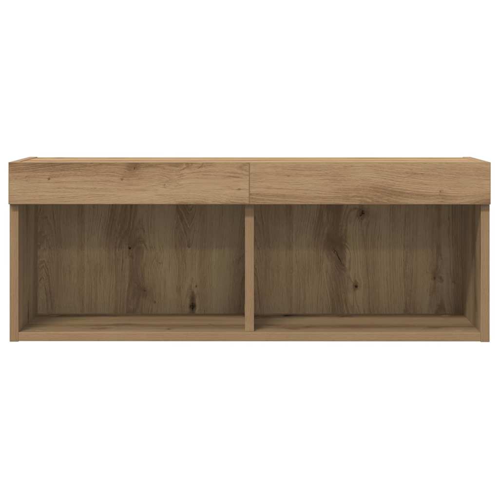 TV-møbelsæt 80 x 30 x 30 cm artisan eg Konstrueret træ