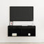 TV-møbelsæt 80 x 30 x 30 cm Sort eg Konstrueret træ