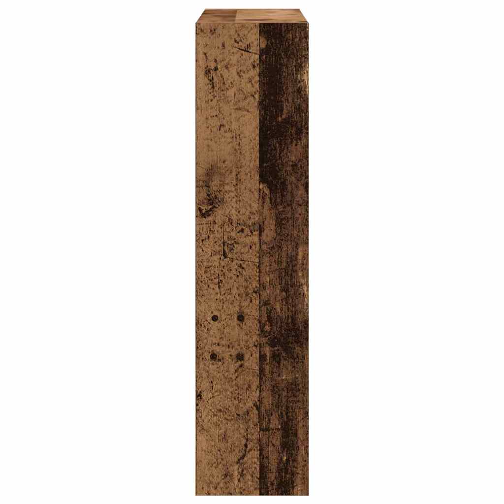 Sko skab 80 x 21 x 87,5 cm Konstrueret træ Gammelt træ