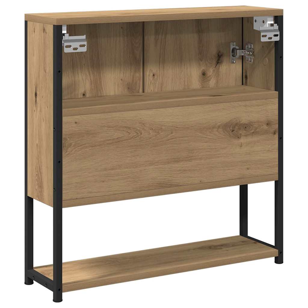 Spejlskab Artisan Egetræ 60 x 16 x 60 cm Konstrueret træ