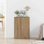 Sideboard Artisan Egetræ 60 x 31 x 84 cm Konstrueret træ