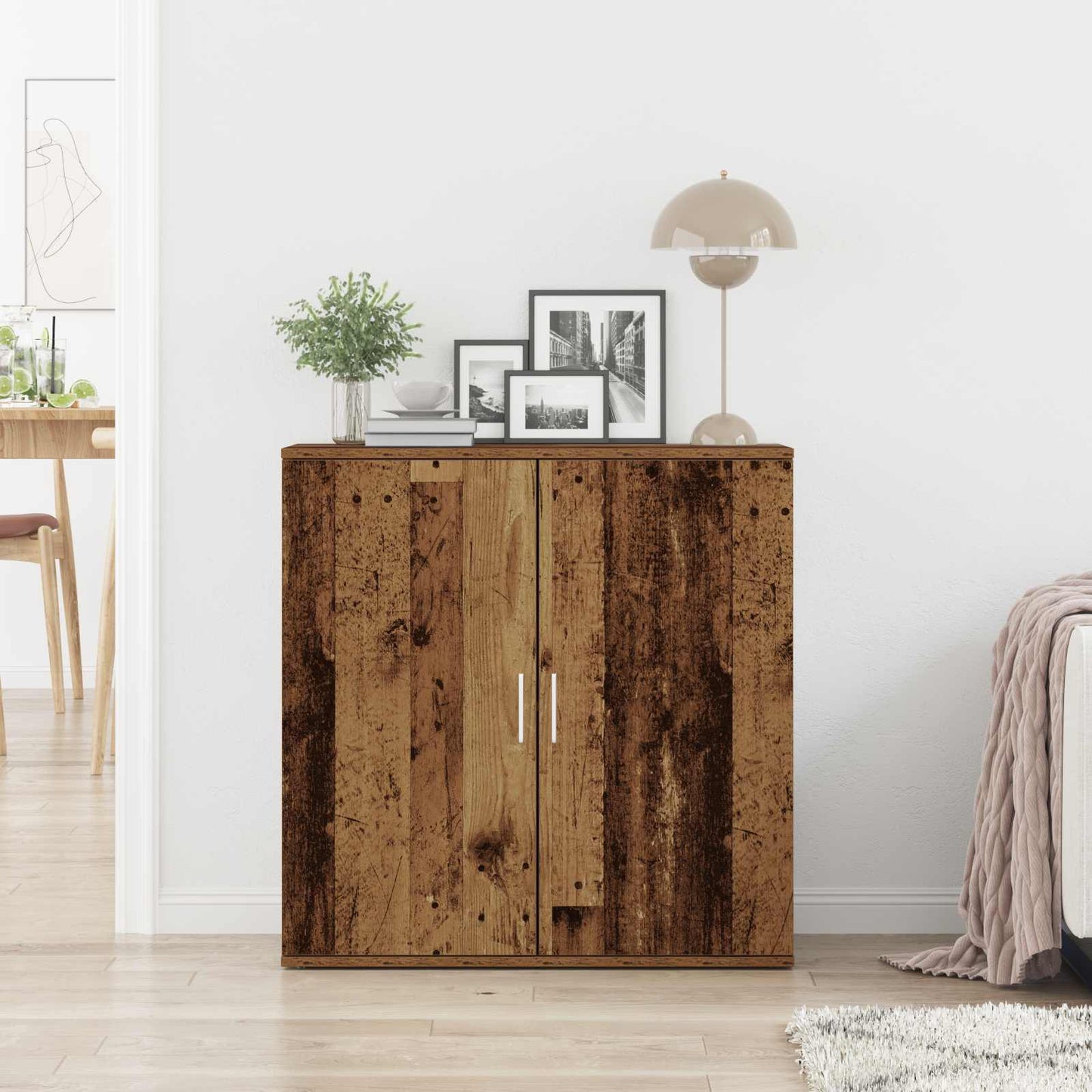 Sideboard Gammelt træ 79 x 38 x 80 cm Konstrueret træ