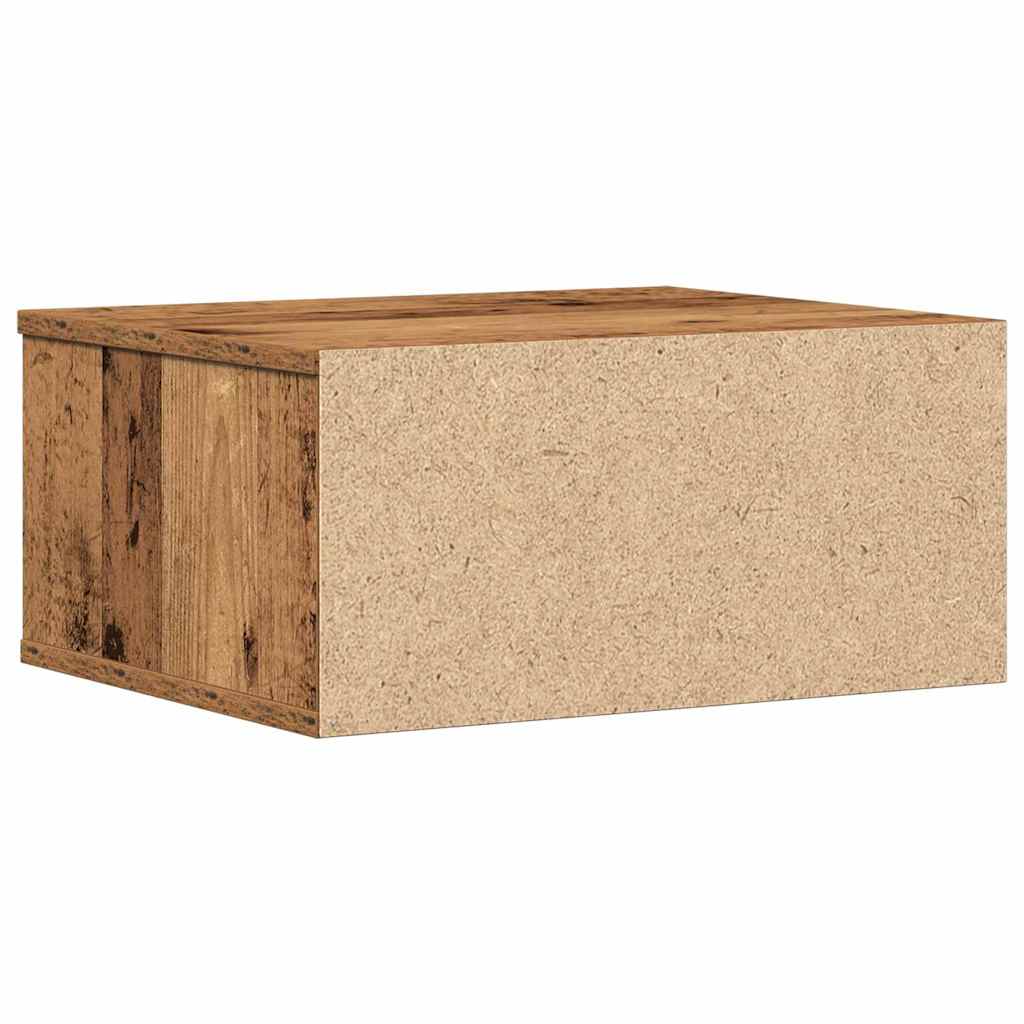 Printerstand Gammelt træ 49 x 40 x 22,5 cm Konstrueret træ