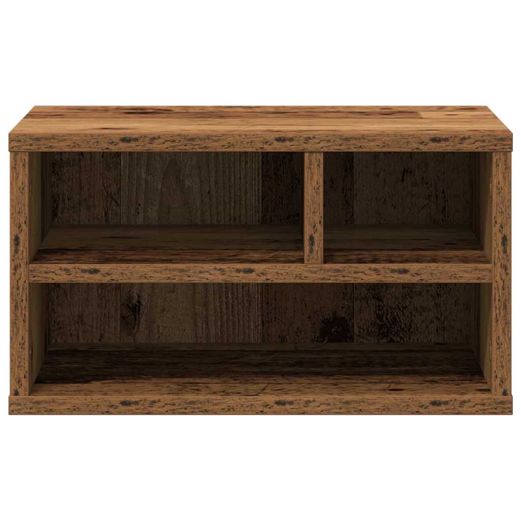 Printerstand Gammelt træ 40 x 32 x 22,5 cm Konstrueret træ