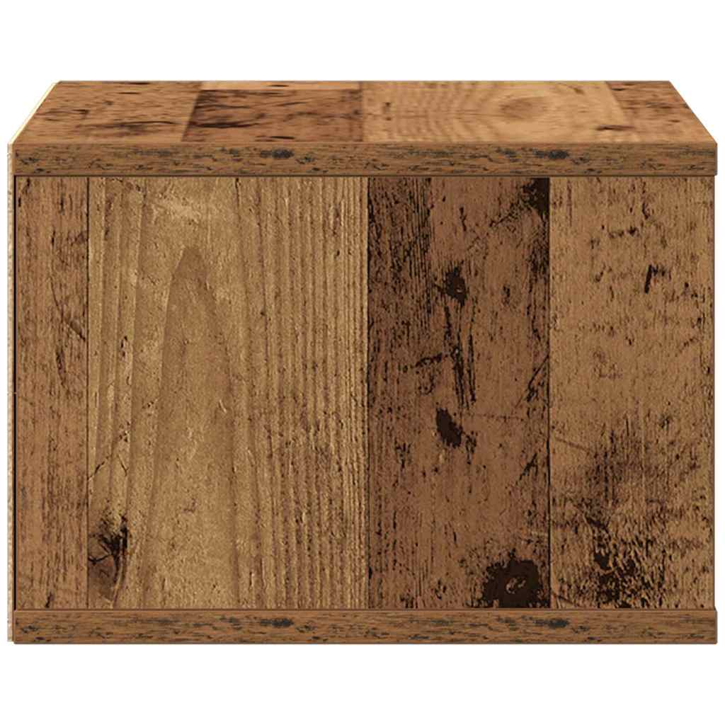 Printerstand Gammelt træ 40 x 32 x 22,5 cm Konstrueret træ