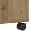 Printerstand Artisan Egetræ 41 x 32 x 34,5 cm Konstrueret træ