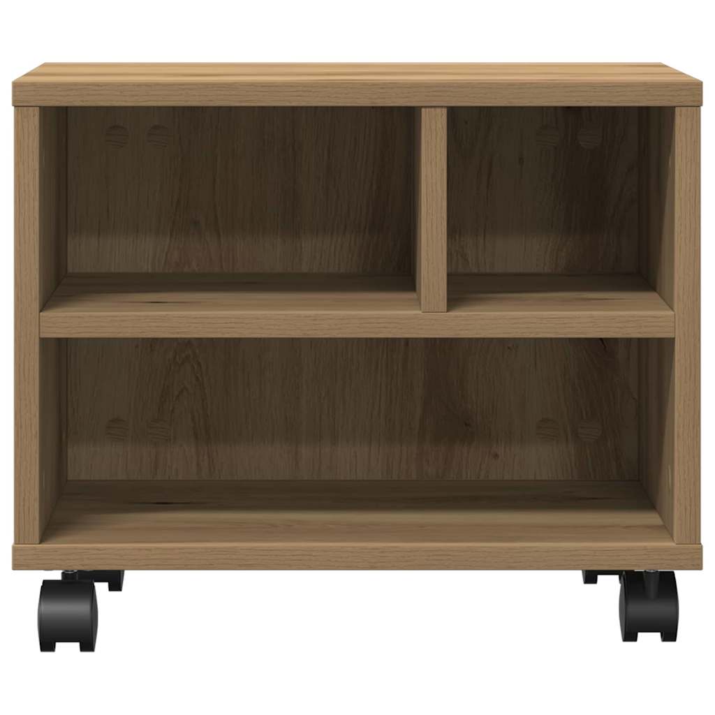 Printerstand Artisan Egetræ 41 x 32 x 34,5 cm Konstrueret træ