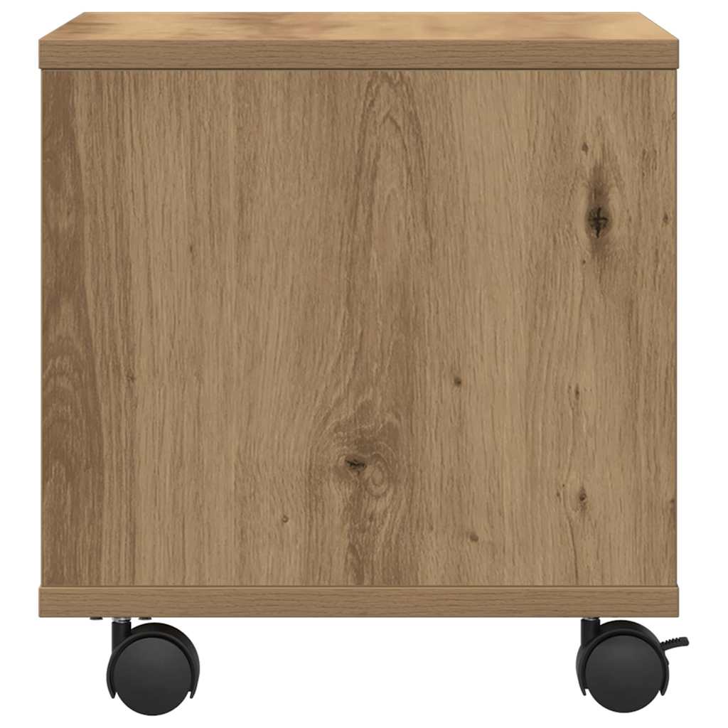 Printerstand Artisan Egetræ 41 x 32 x 34,5 cm Konstrueret træ