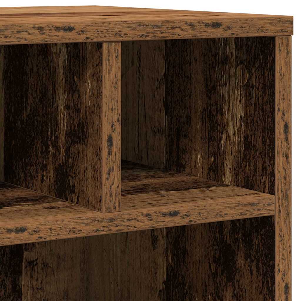 Printerstand Gammelt træ 41 x 32 x 48 cm Konstrueret træ