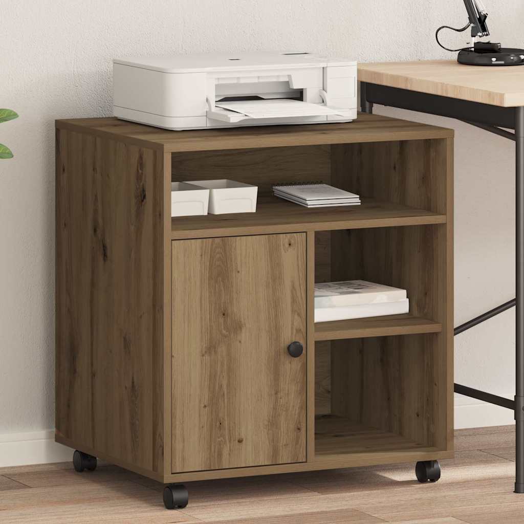 Printerstand artisan eg 60 x 50 x 67 cm Konstrueret træ