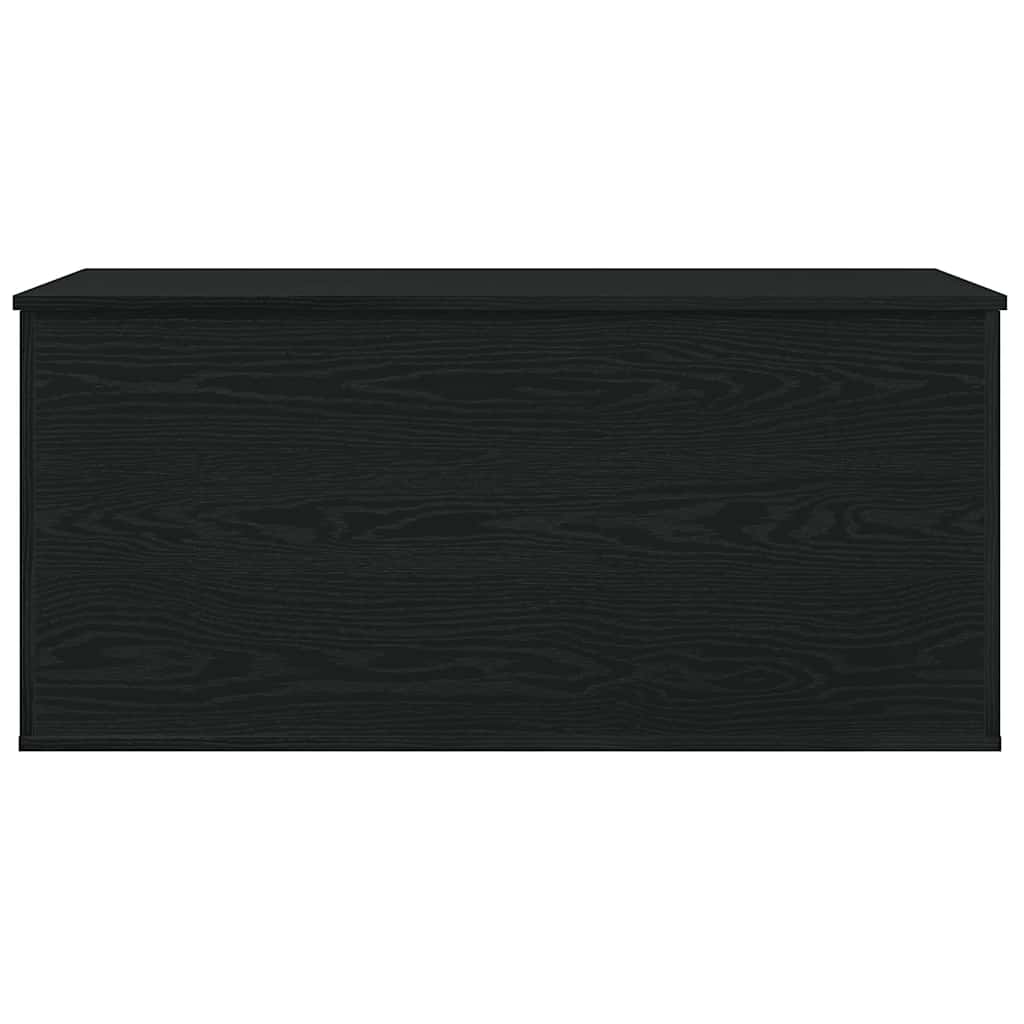 Opbevaringskasse Sort eg 100 x 42 x 46 cm Konstrueret træ