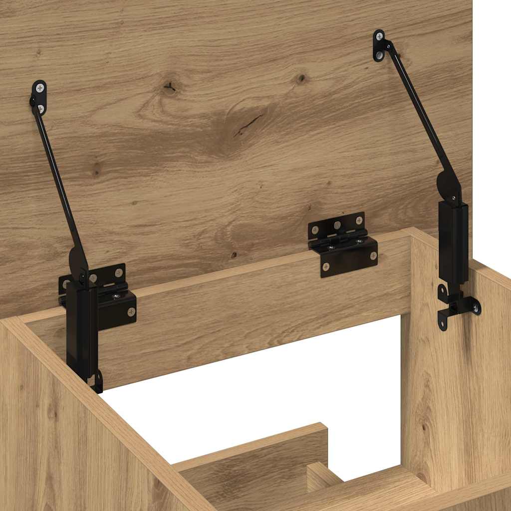 Podium Artisan Egetræ Konstrueret træ 55 x 55 x 107 cm