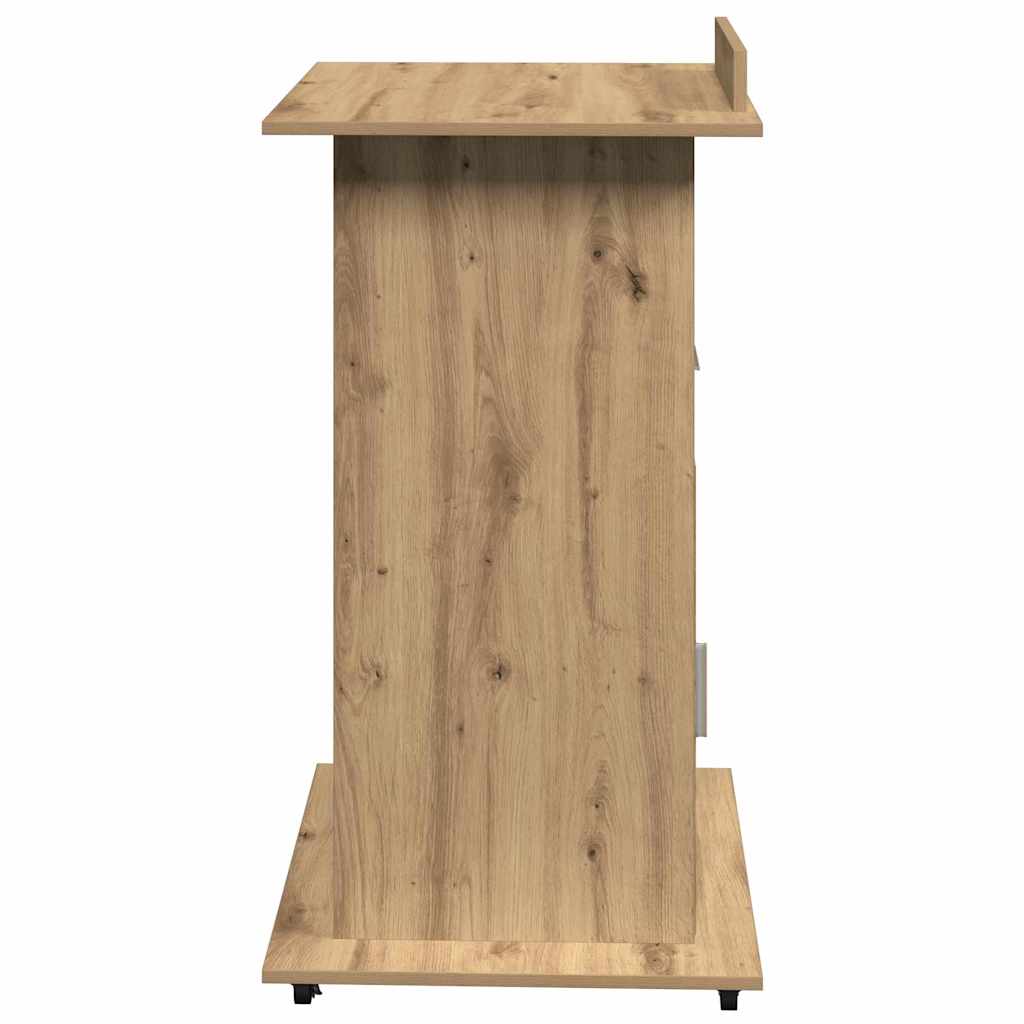 Podium Artisan Egetræ Konstrueret træ 55 x 55 x 107 cm