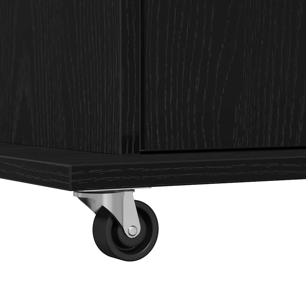 Podium Sort eg Konstrueret træ 55 x 55 x 107 cm