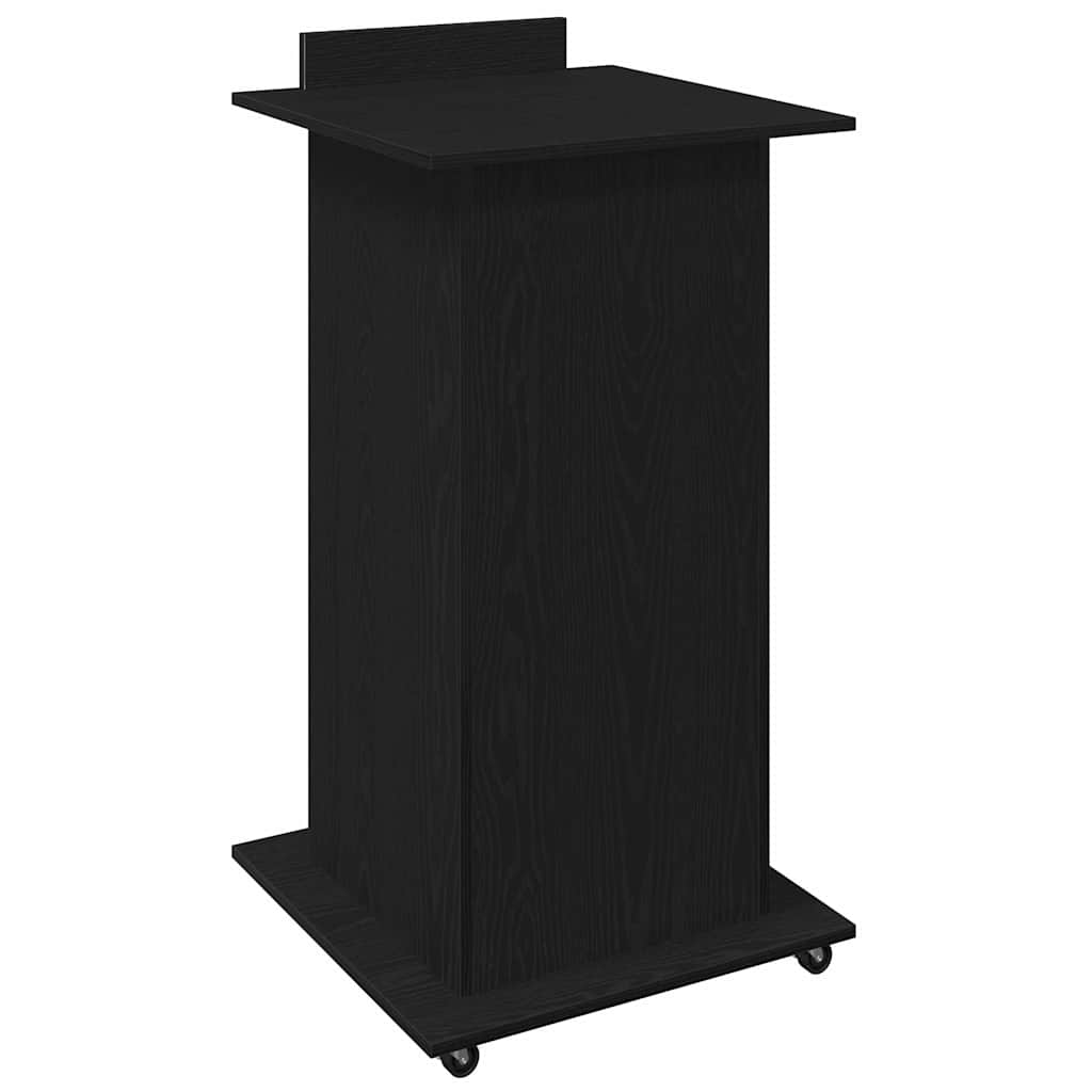 Podium Sort eg Konstrueret træ 55 x 55 x 107 cm