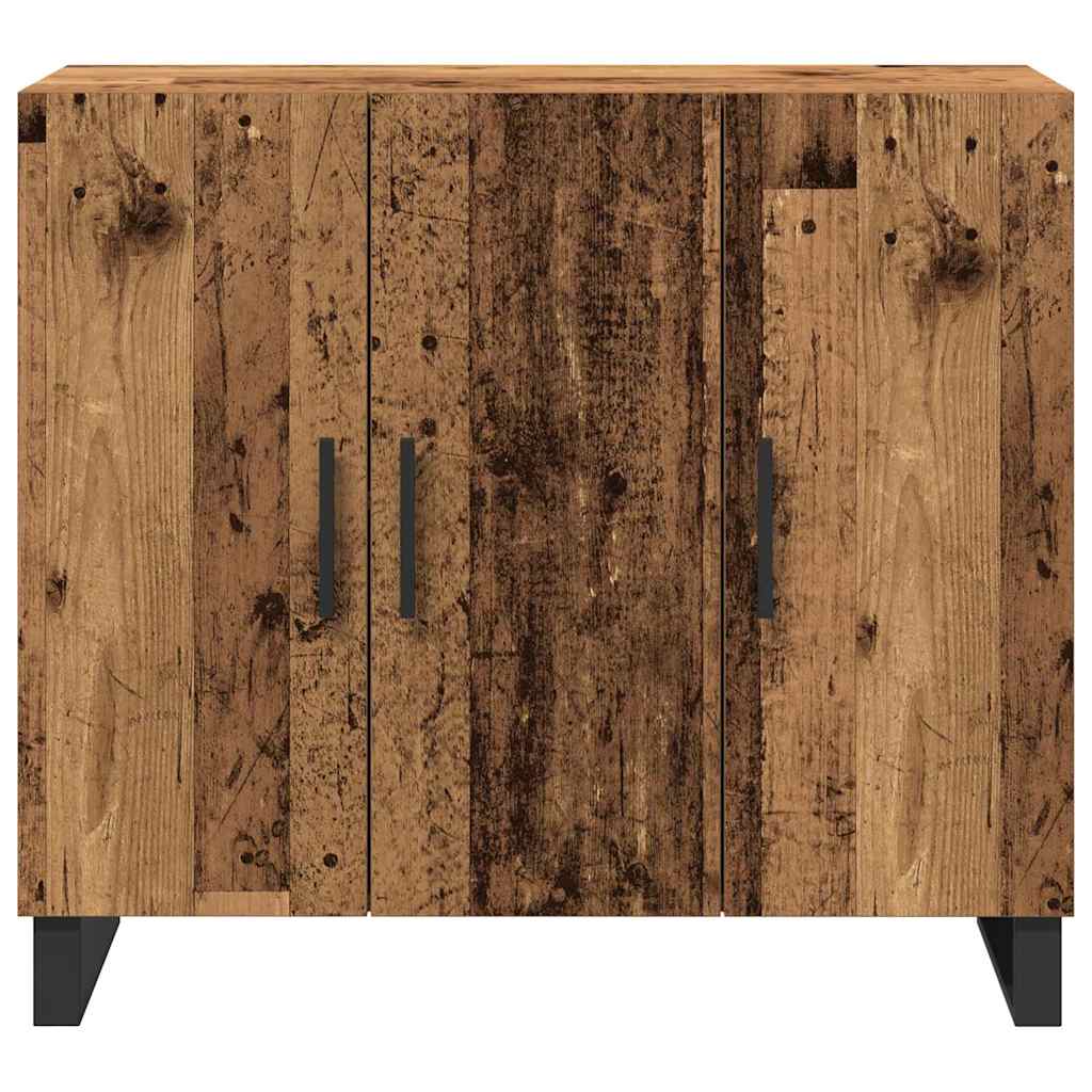 Sideboard Gammelt træ 90 x 34 x 80 cm Konstrueret træ