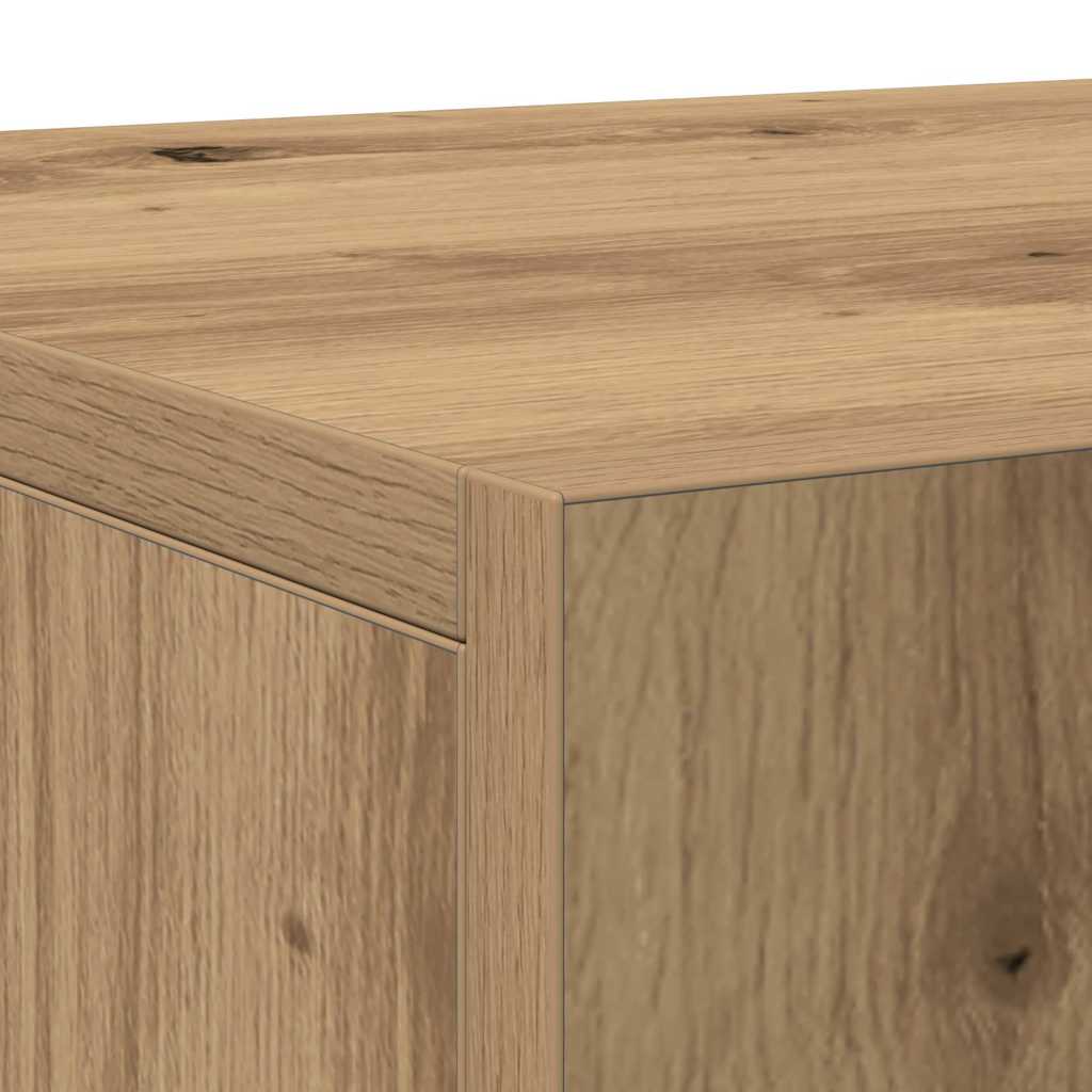 Sideboard Artisan Egetræ 90 x 34 x 80 cm Konstrueret træ