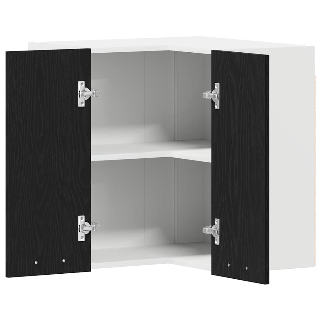Hængeskab Lyon Sort eg 57 x 57 x 60 cm Konstrueret træ