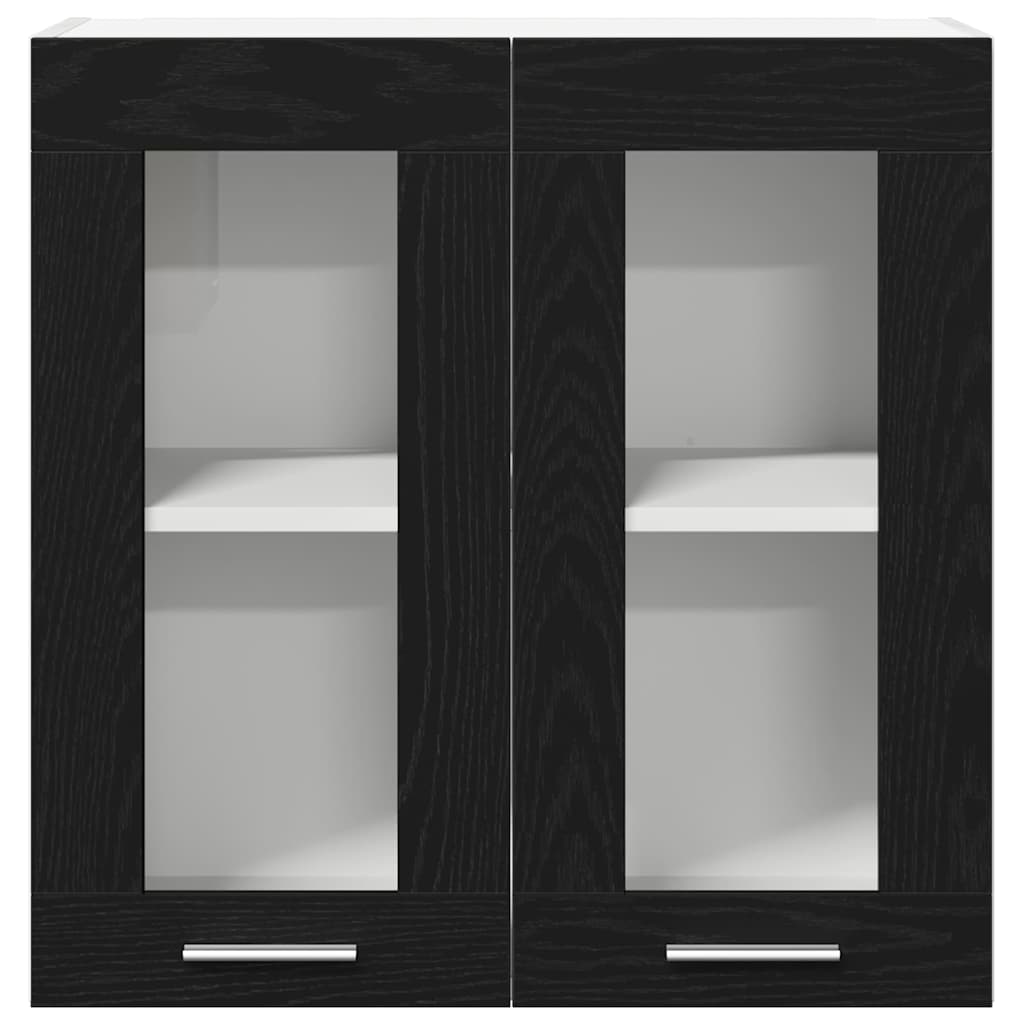 Hængeskab Sort eg 60 x 31 x 60 cm Konstrueret træ