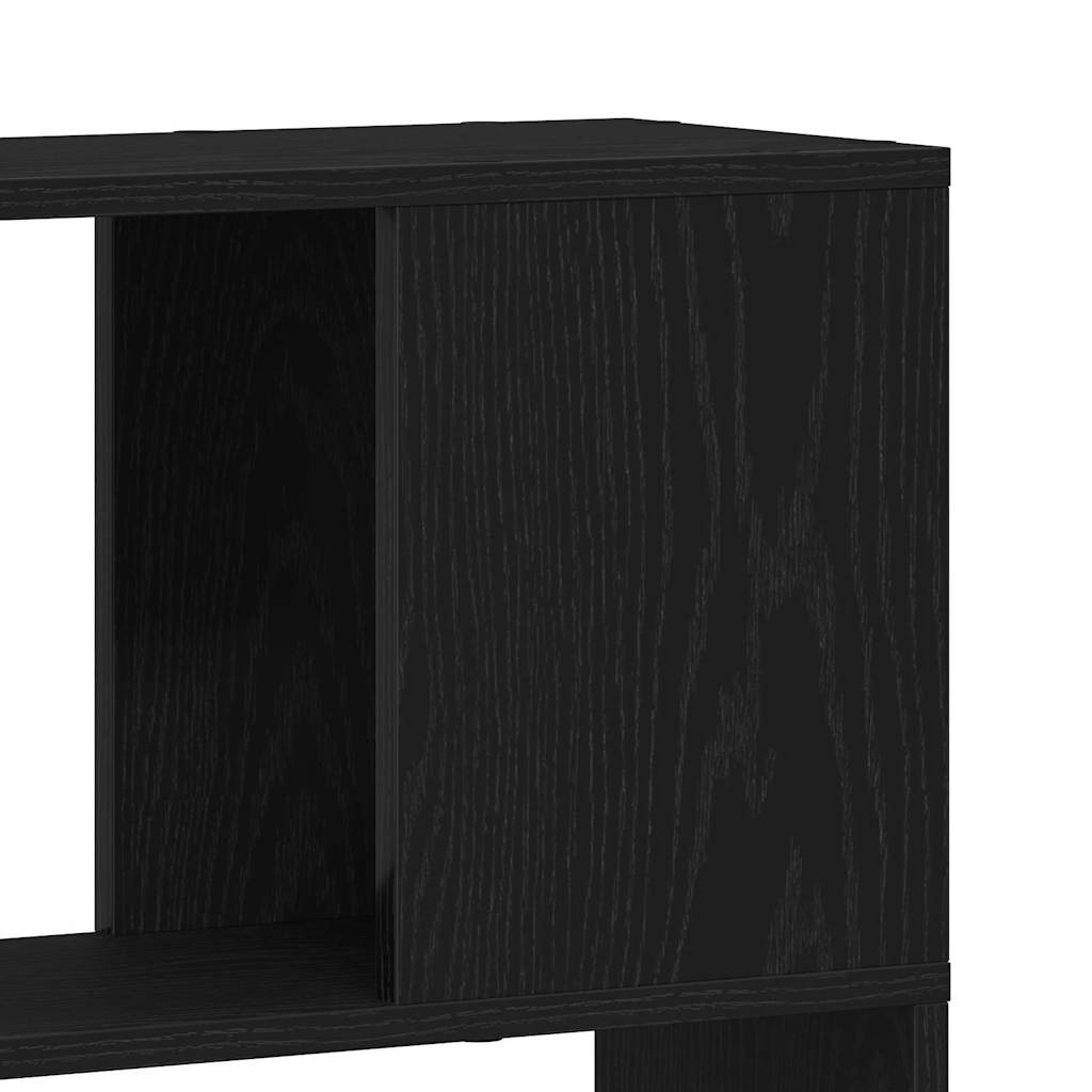 TV-møbelsæt 80 x 24 x 186 cm Sort Konstrueret træ