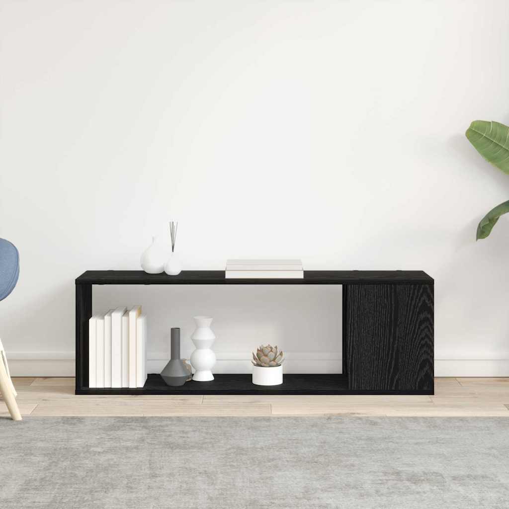 TV-møbelsæt 100 x 24 x 63 cm Sort Konstrueret træ