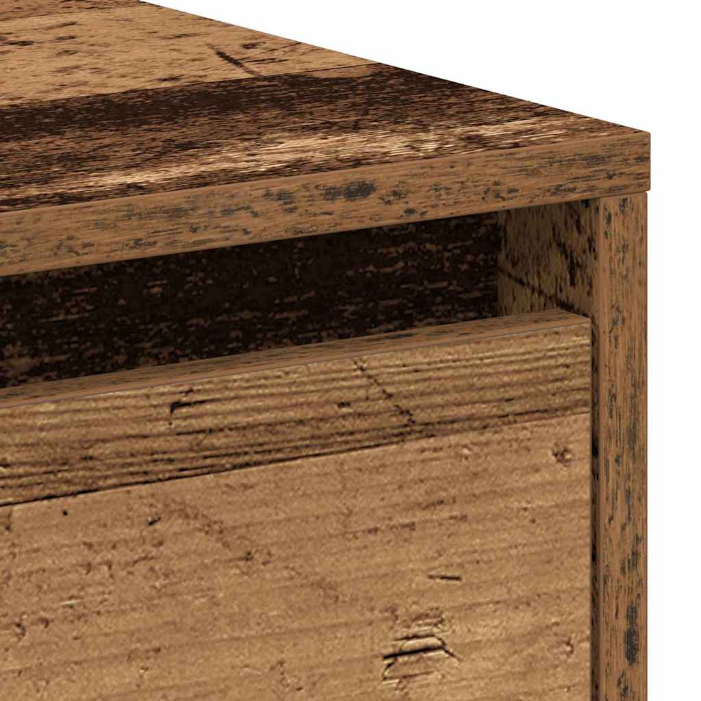 Natbord Gammelt træ 45 x 34 x 44 cm Konstrueret træ