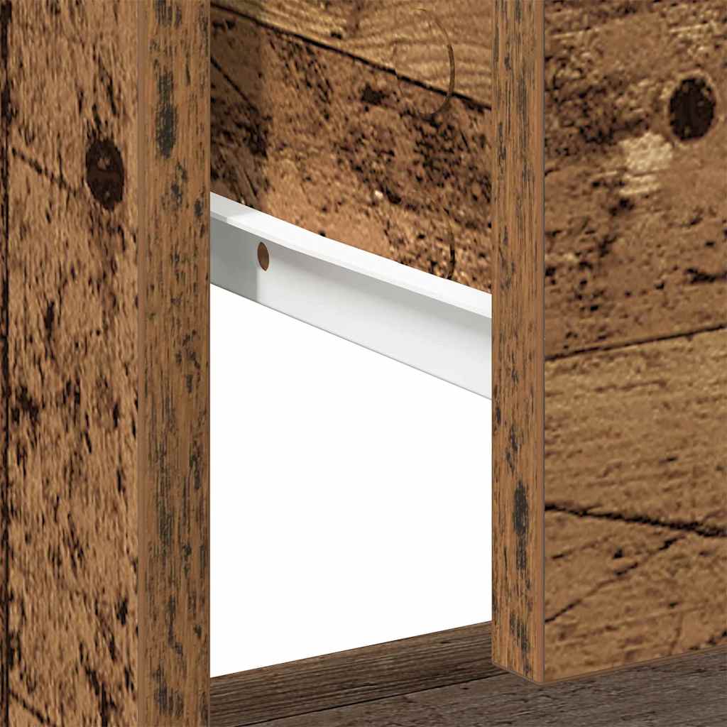 Natbord Gammelt træ 45 x 34 x 44 cm Konstrueret træ